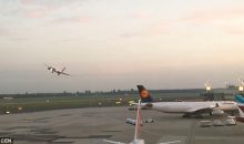 Air Berlin farewell fly-by